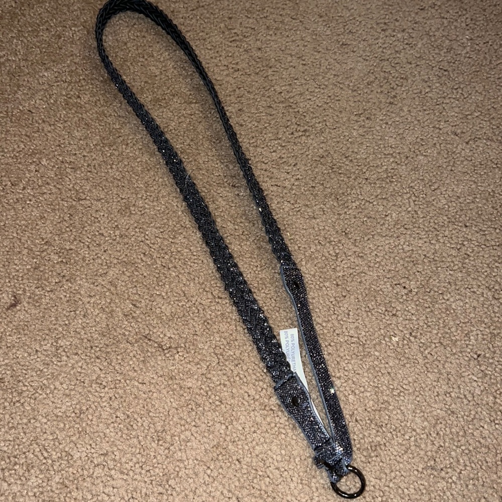 Ecote silver sparkly belt